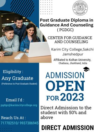 Admission Open in PGDGC