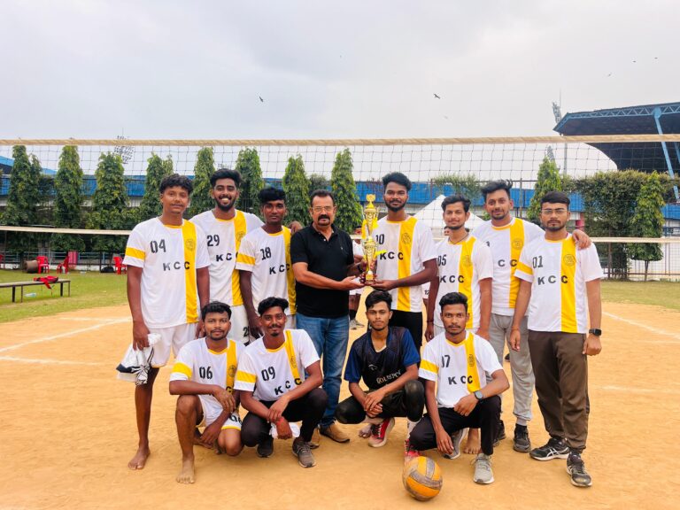 Runner up team of Volleyball men