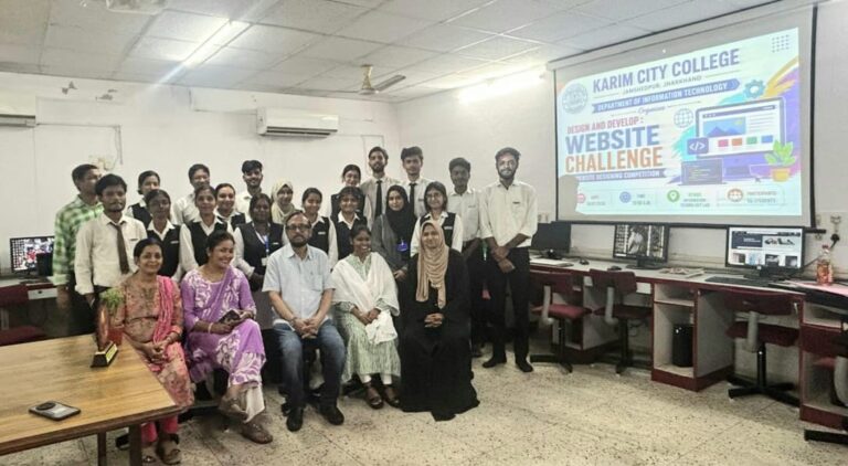 Website development challenge marks ‘World Youth Skills Day’ at Karim City College