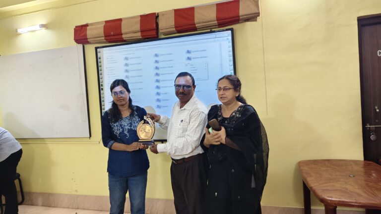 A few glimpses on the Workshop on Health and Hygiene organised  by Women’s Cell.