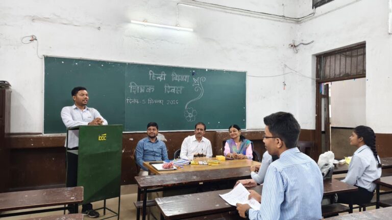 AI और शिक्षकों की भूमिका पर हिंदी विभाग में संगोष्ठी